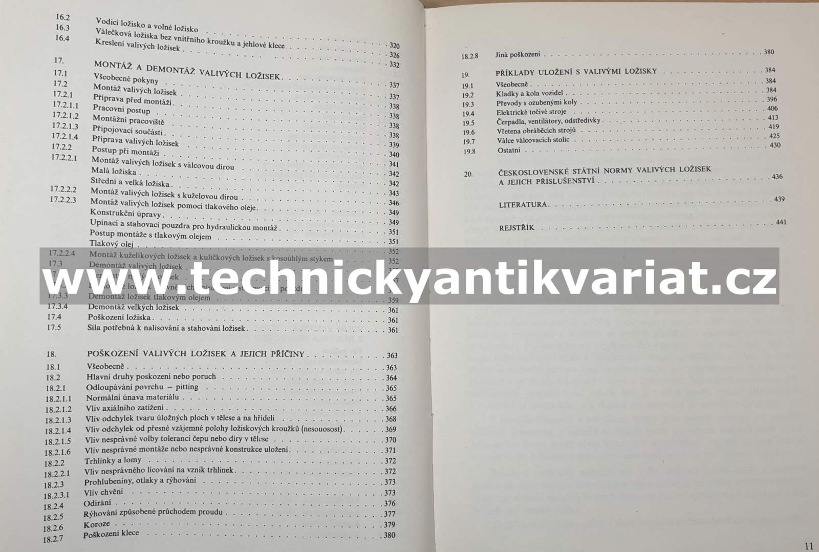 Technika uložení s valivými ložisky - Jan Frohlich (1978)
