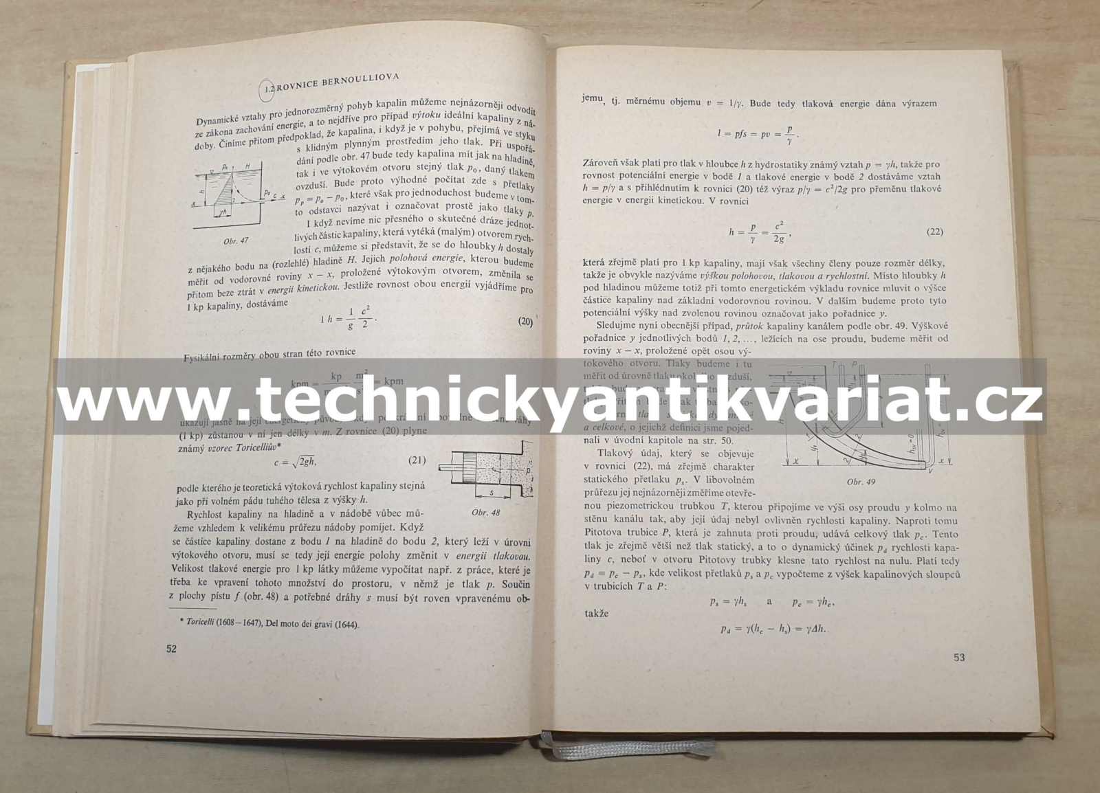 Hydromechanika - Otakar Maštovský (1964)