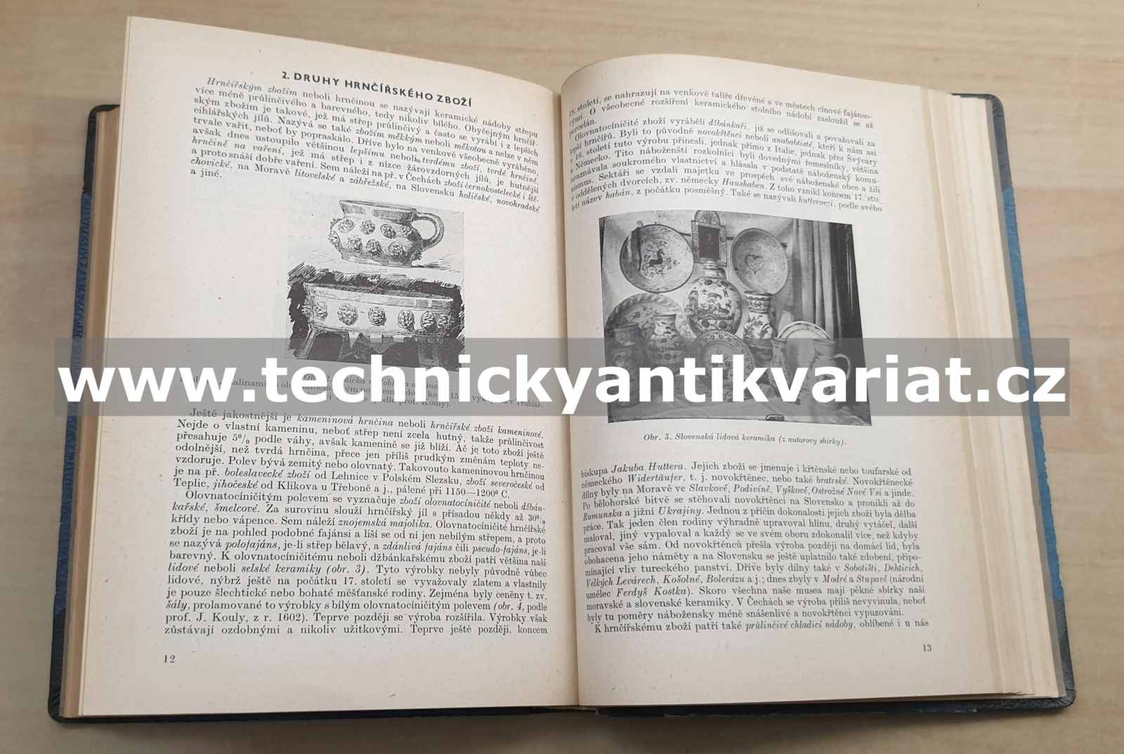 Sklářství a keramika I,II,III,IV - Rudolf Bárta (1952)