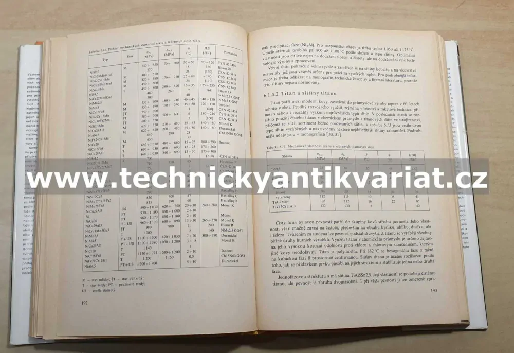 Neželezné kovy a slitiny - Vladimír Sedláček (1979)
