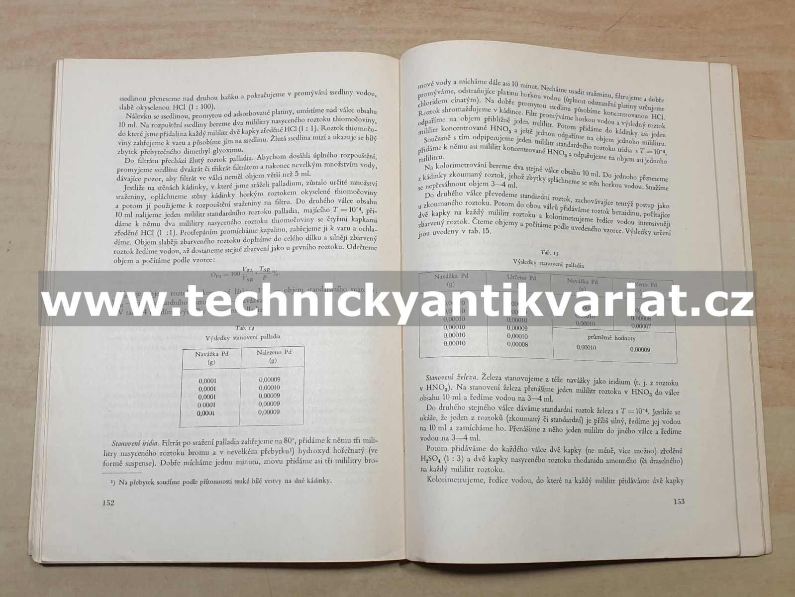 Beztřísková metoda - N.A. Tananajev (1953)