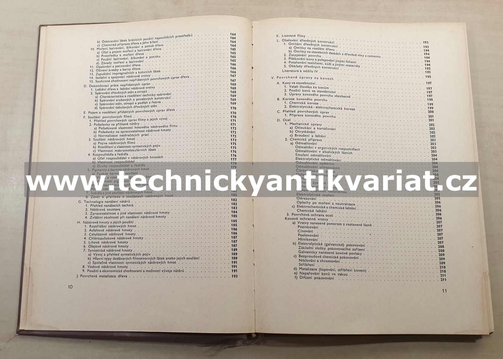 Povrchové úpravy ve stavitelství - Kopřiva, Šamánek, Hladký (1964)