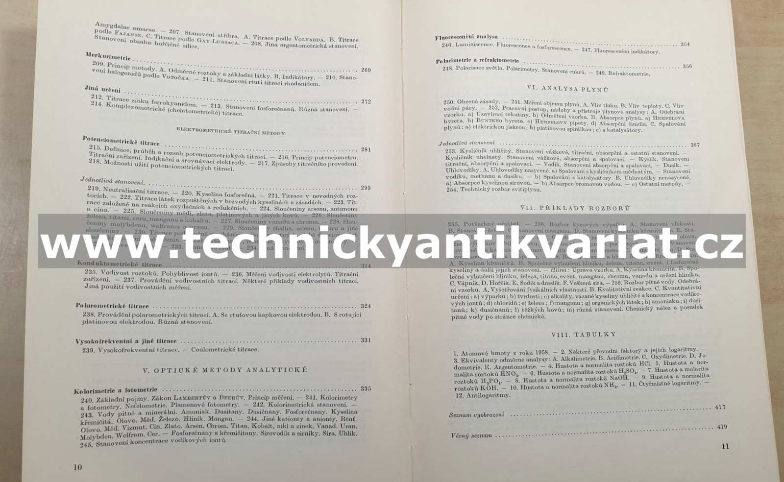 Kvantitativní analysa - Oldřich Tomíček (1958)