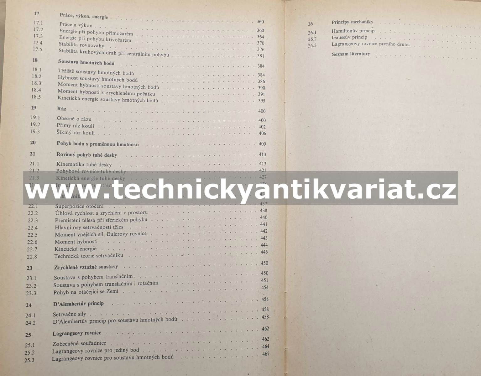 Teoretická mechanika - Novotná, Cais, Ptáček (1983)