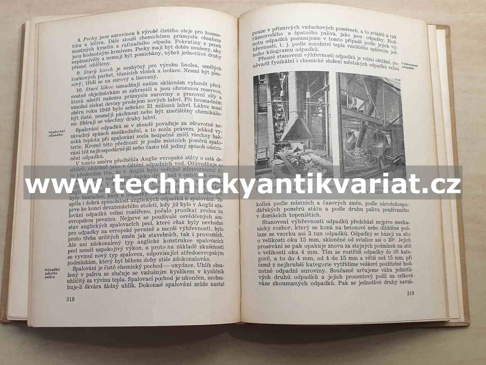 Základy zdravotnického inženýrství - vodárenství, odpadní hmoty, lázeňství - Jarosalv Roth (1952)