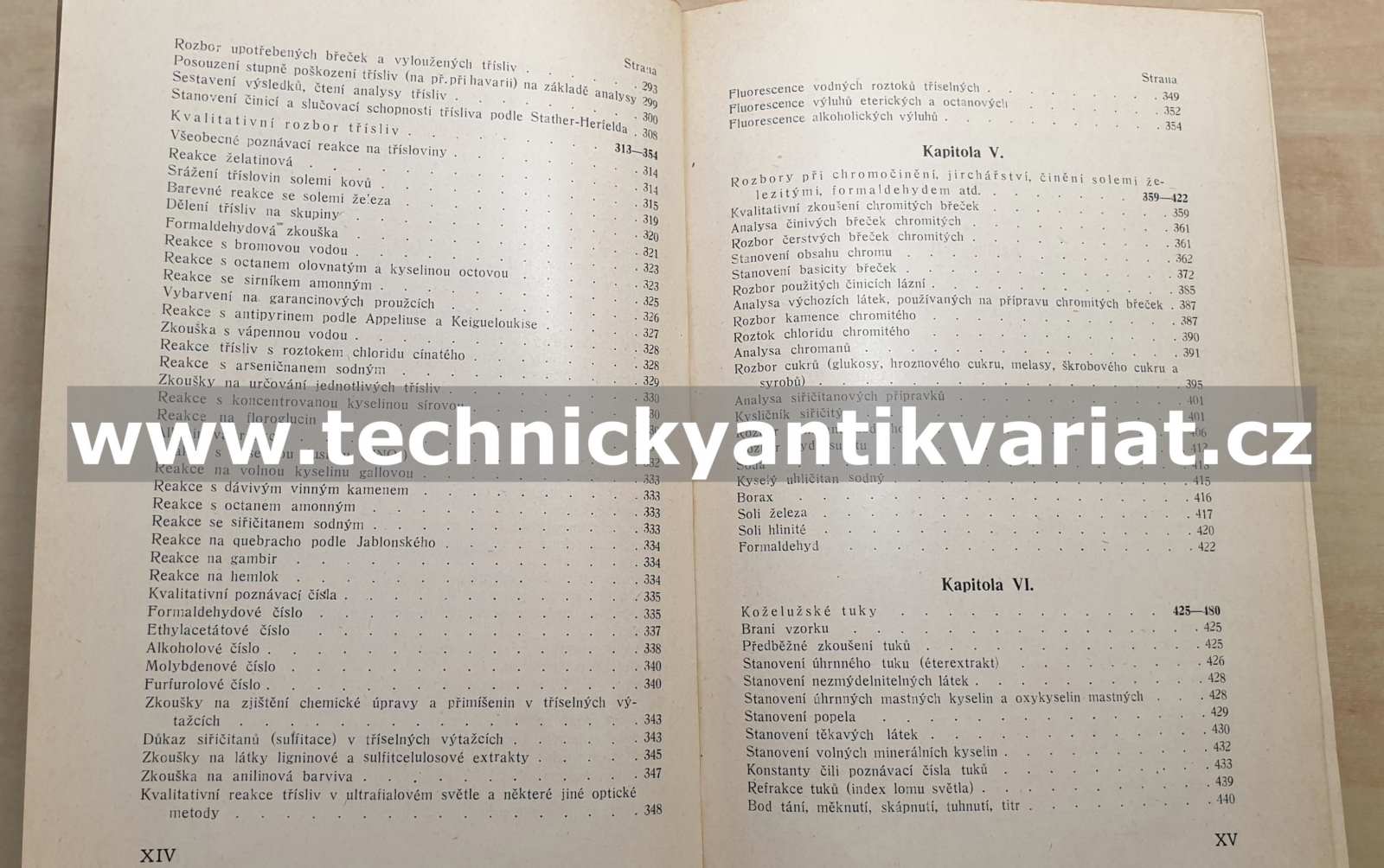 Koželužské analysy zkoušení usní - Václav Kubelka (1946)