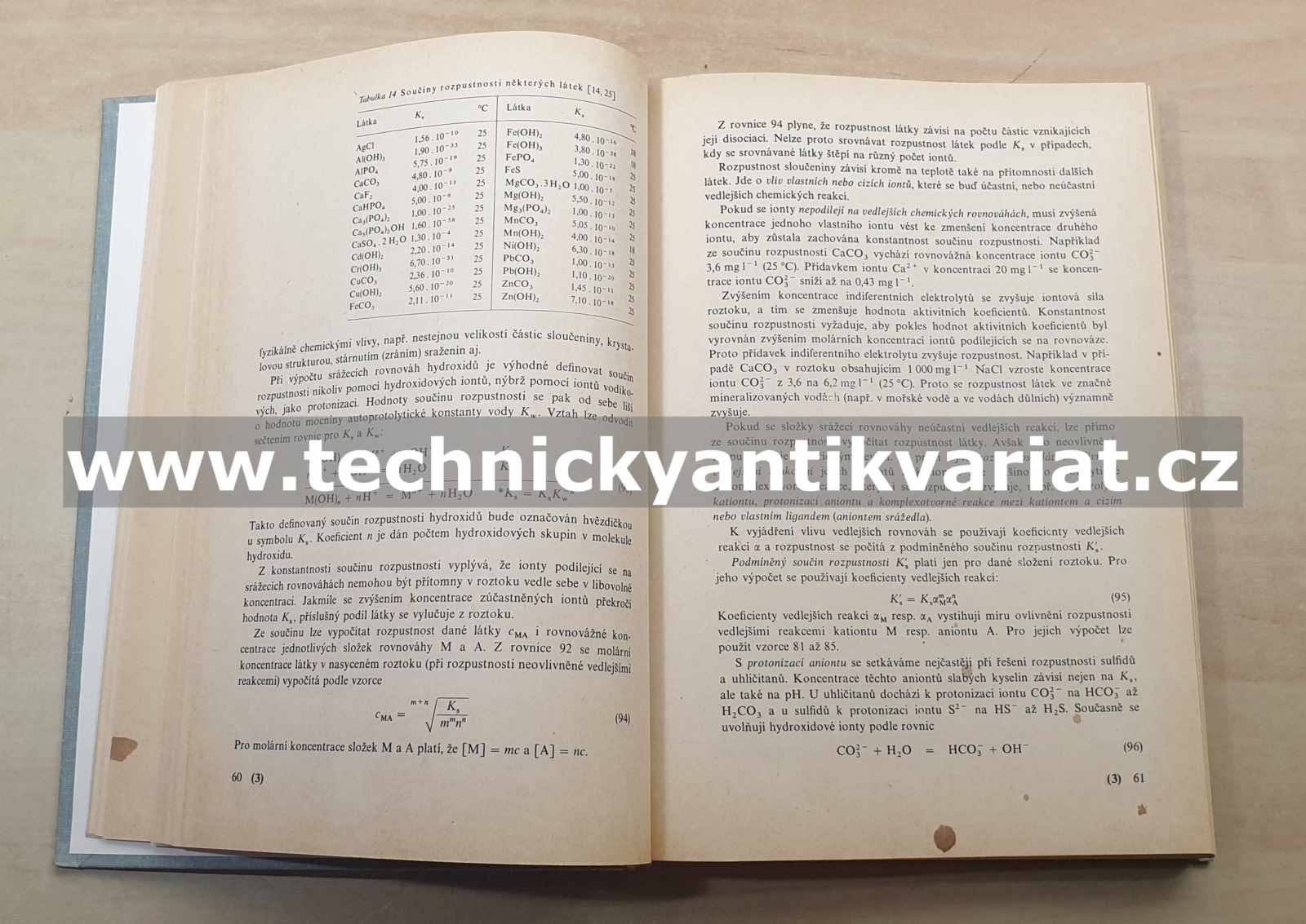Hydrochemie - Pavel Pitter (1990)