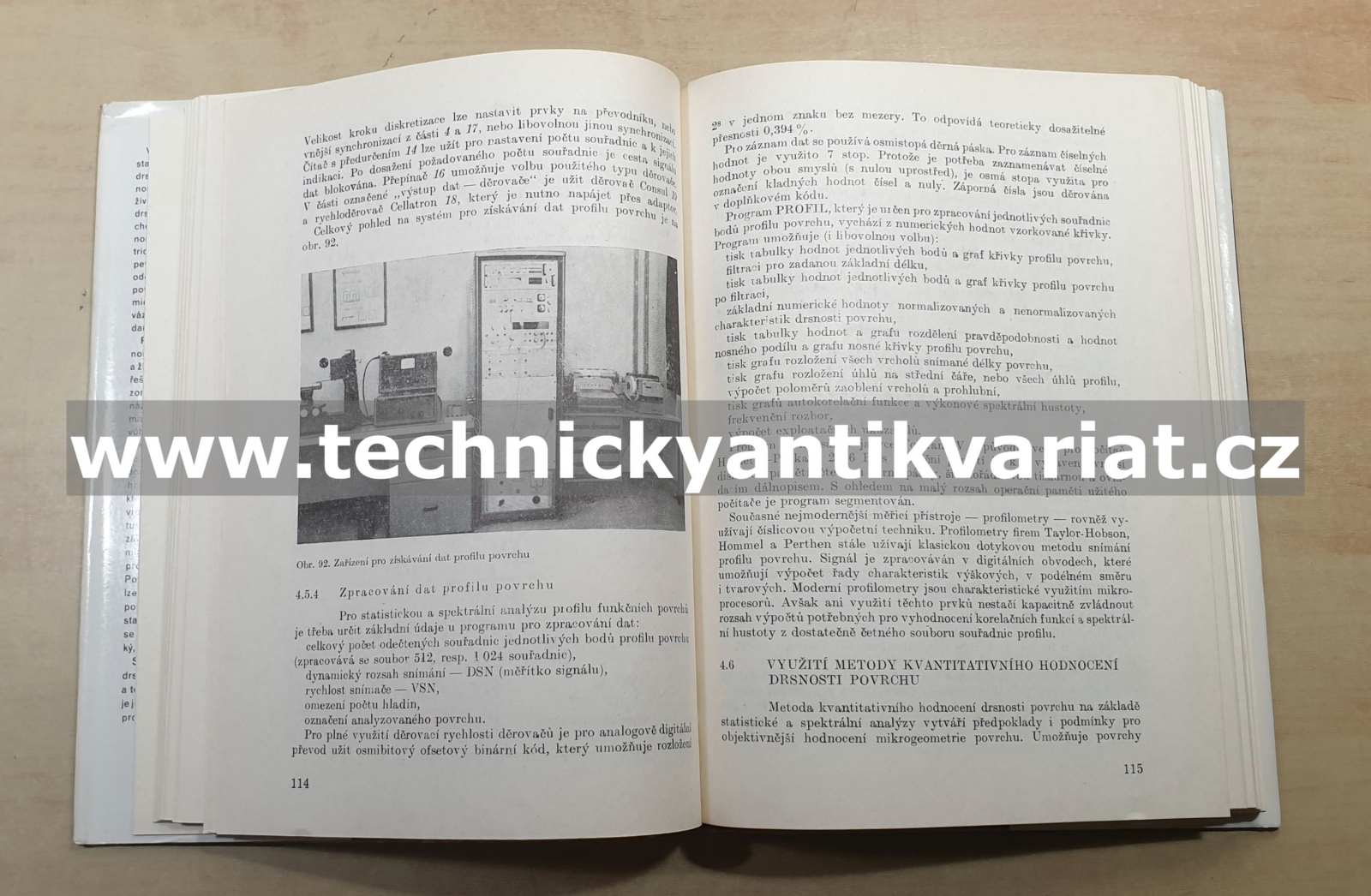 Drsnost povrchu - Bumbálek, Odvody, Obšťádal (1989)