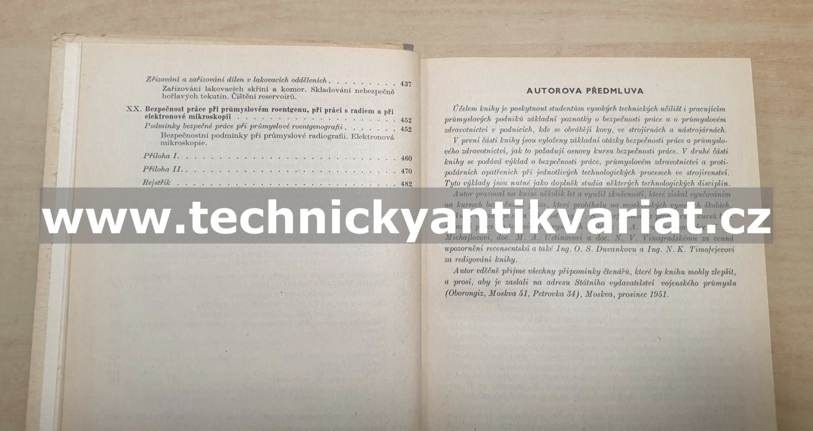 Bezpečnost práce ve strojírenství - B. V. Cetlin (1954)