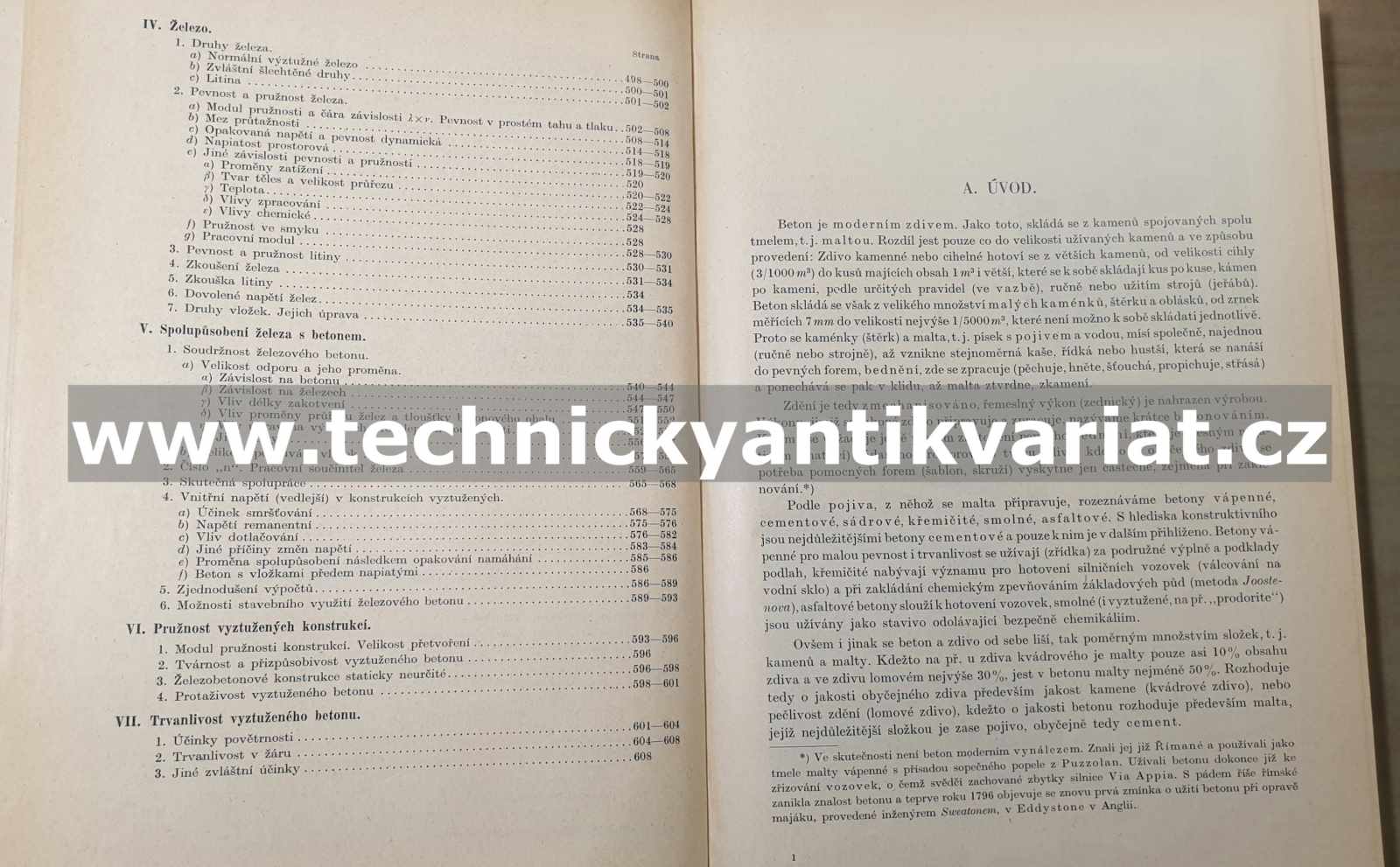 Stavitelství betonové - I.,II., - Stanislav Bechyně (1934, 1938)