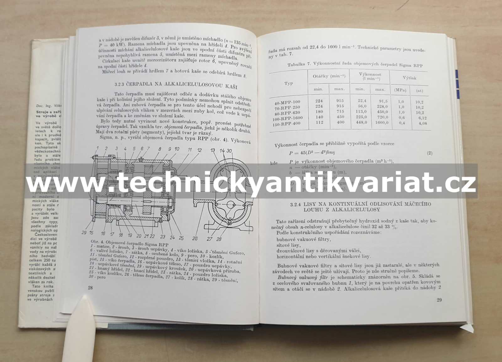 Stroje a zařízení ve výrobě chemických vláken - Vilém Rychlík (1981)