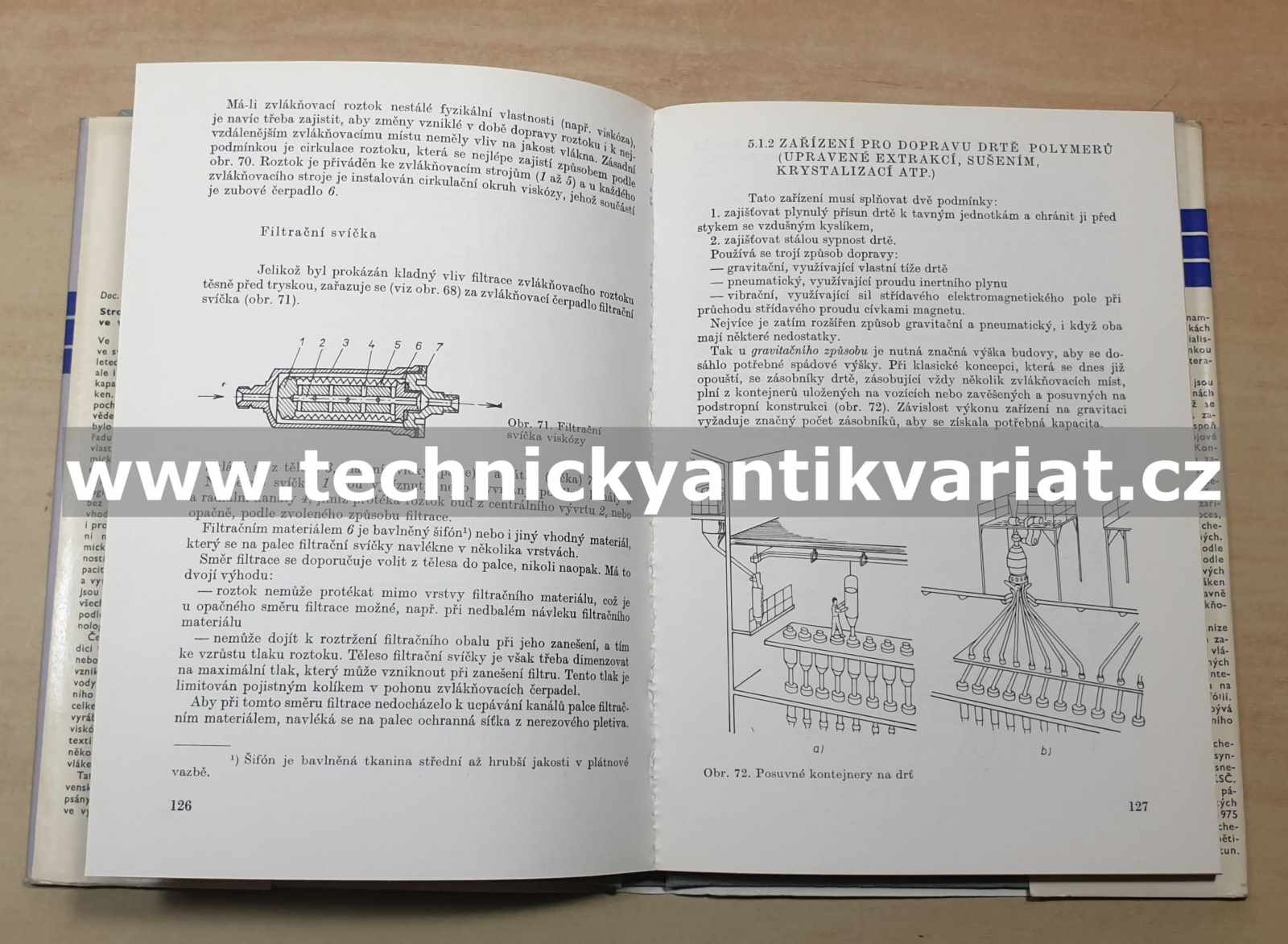 Stroje a zařízení ve výrobě chemických vláken - Vilém Rychlík (1981)