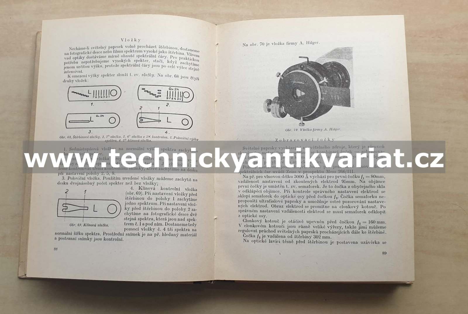 Spektografie a její použití v praxi - Adolf Pokorný (1952)