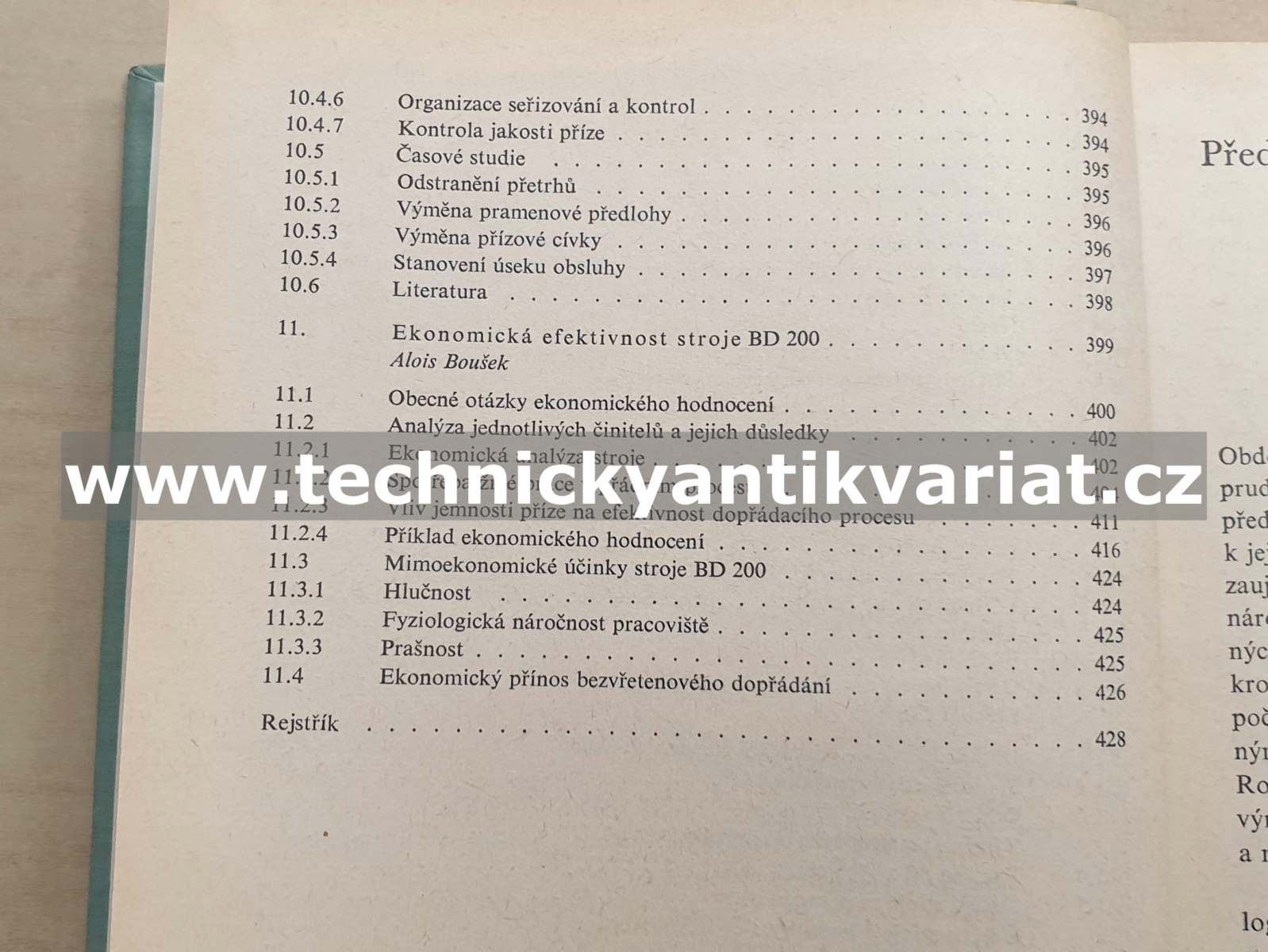 Bezvřetenové předení - Václav Rohlena (1974)
