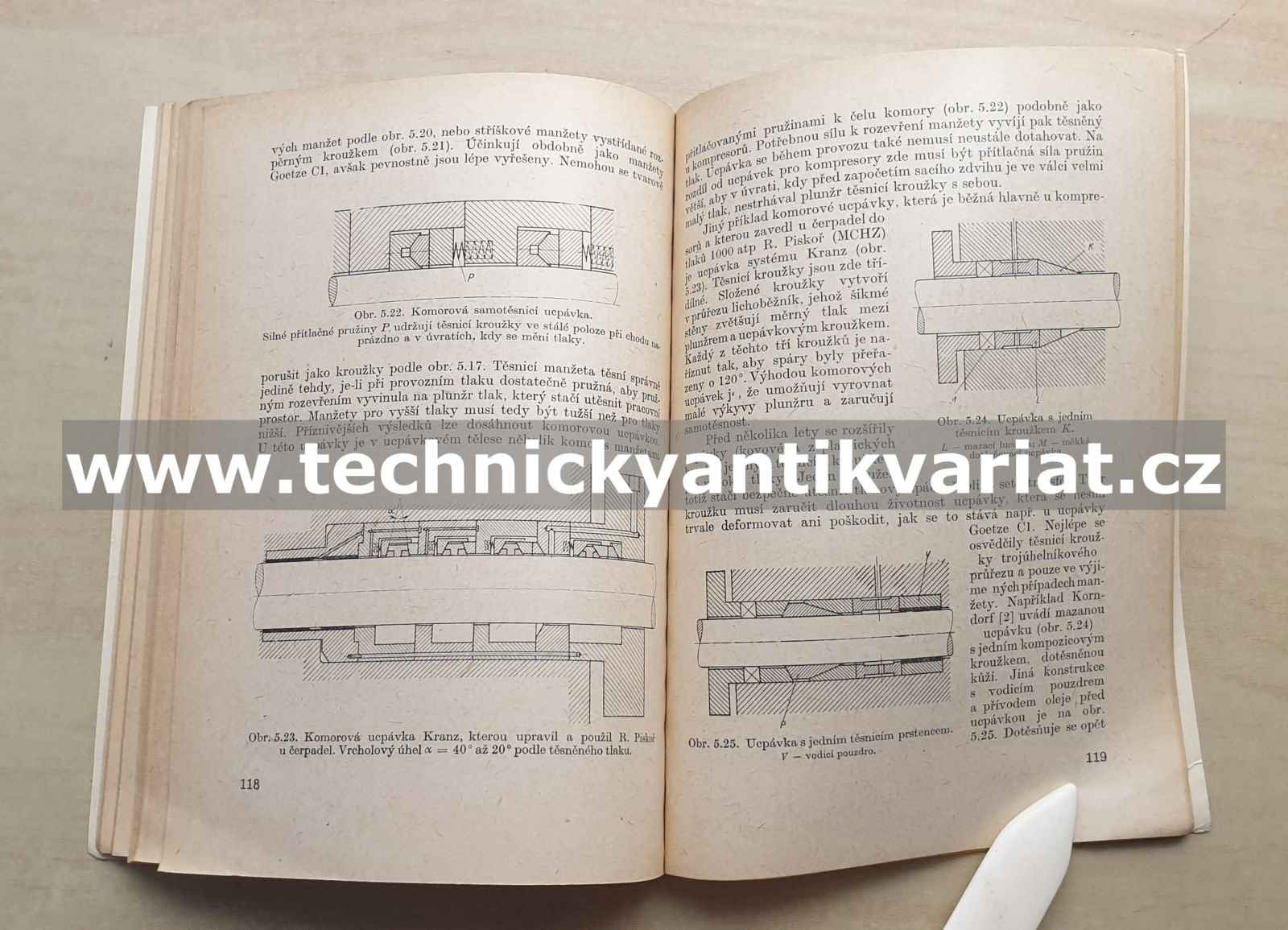 Vysokotlaká čerpadla pístová a rekuperační pro chemický průmysl - Vladimír Věk (1964)