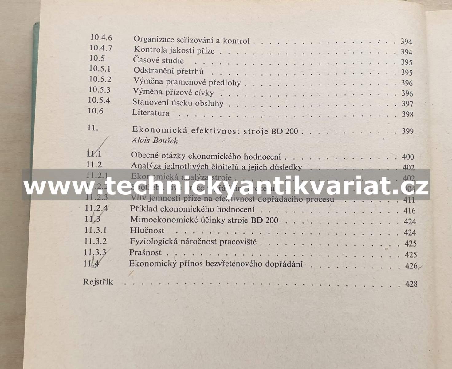 Bezvřetenové předení - Václav Rohlena (1974)