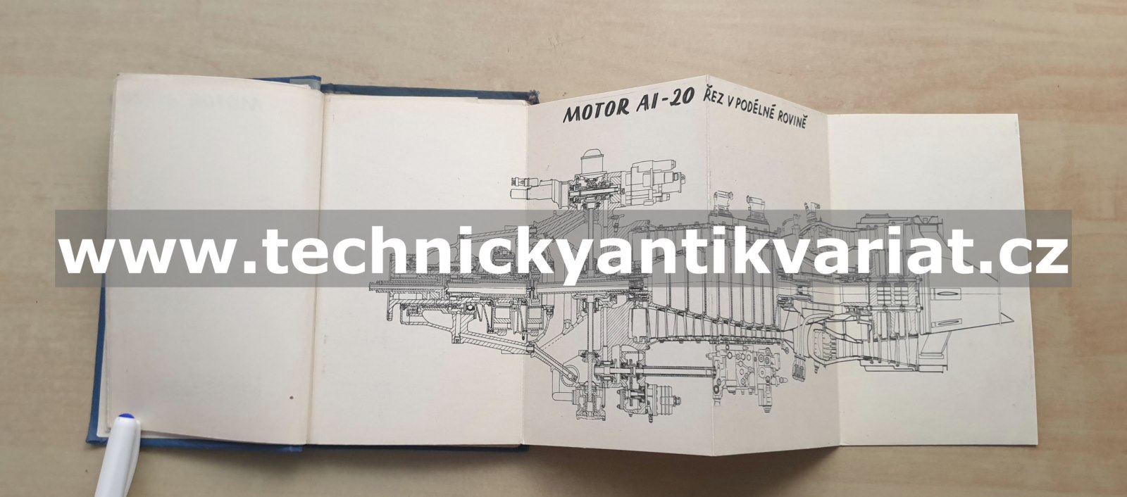 Motor AI20 schémata, příručka mechanika 1962