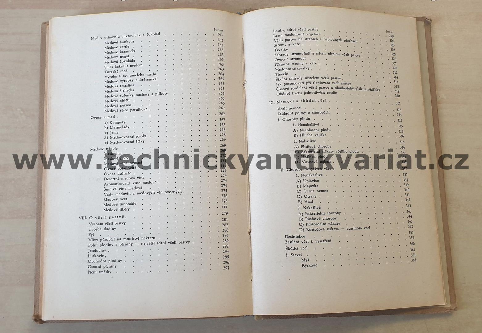 O včelách a včelaření - Savvin, Škvařil, Tocháček, Baťha, Svoboda, Šistek (1947)