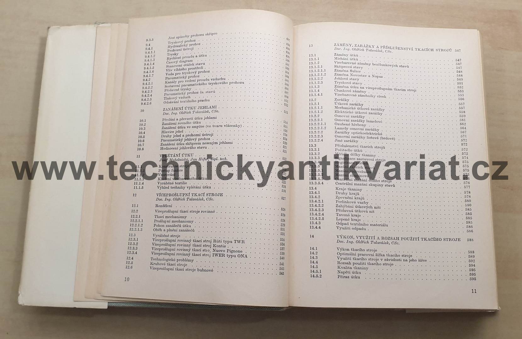 Tkalcovská příručka - Oldřich Talaváška (1980)