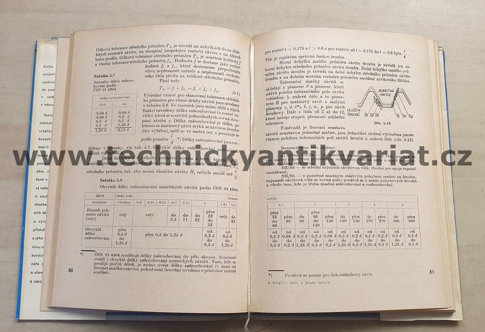 Závitová a šroubová spojení - František Pospíšil (1968)