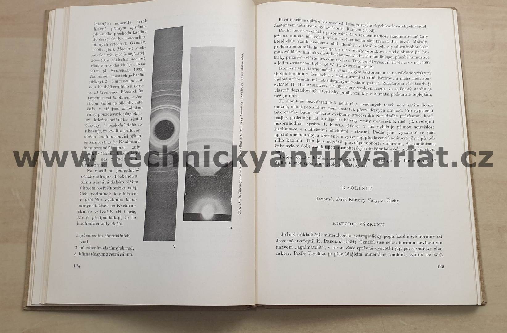 Jílové minerály československa - Jiří Konta (1957)