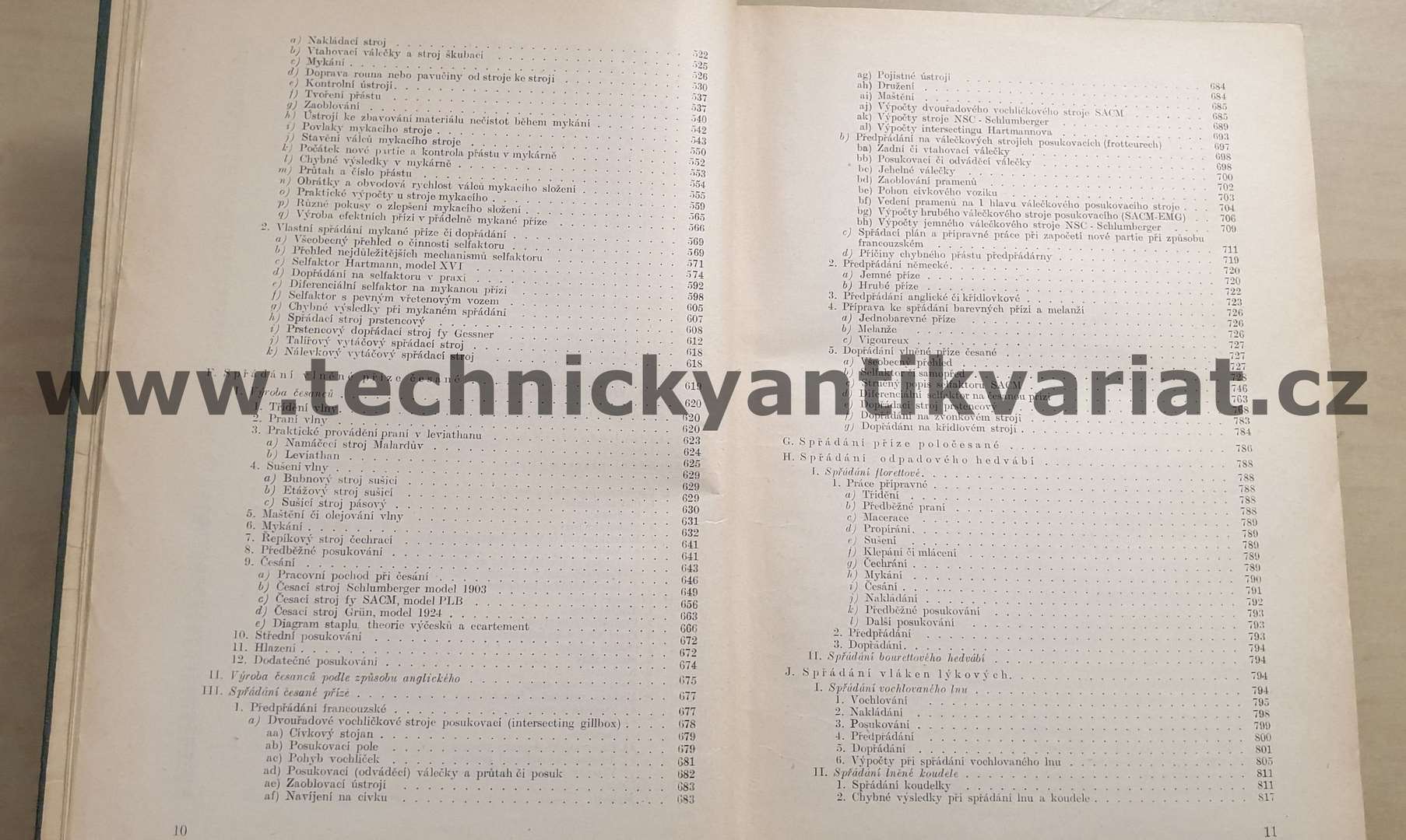 Theorie a praxe spřádání I. František Fučík (1951)
