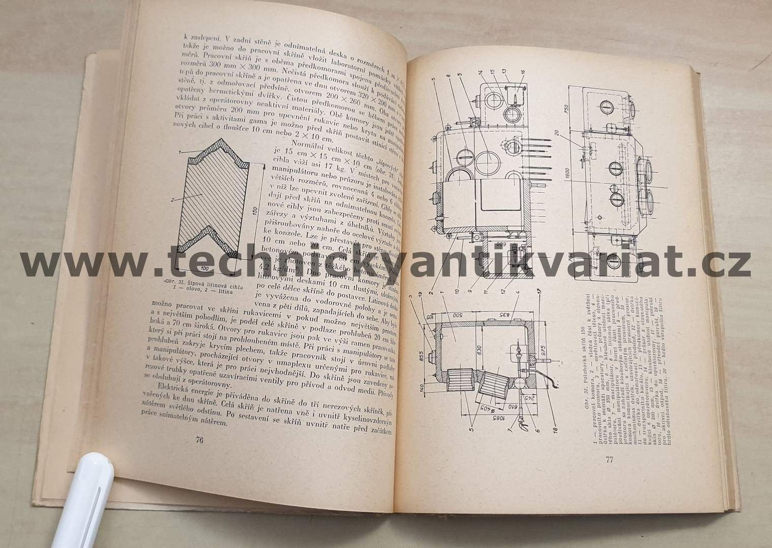 Laboratoře pro práci s radioizotopy - Neránek, Hubáček, Pulkrab, Weber (1961)
