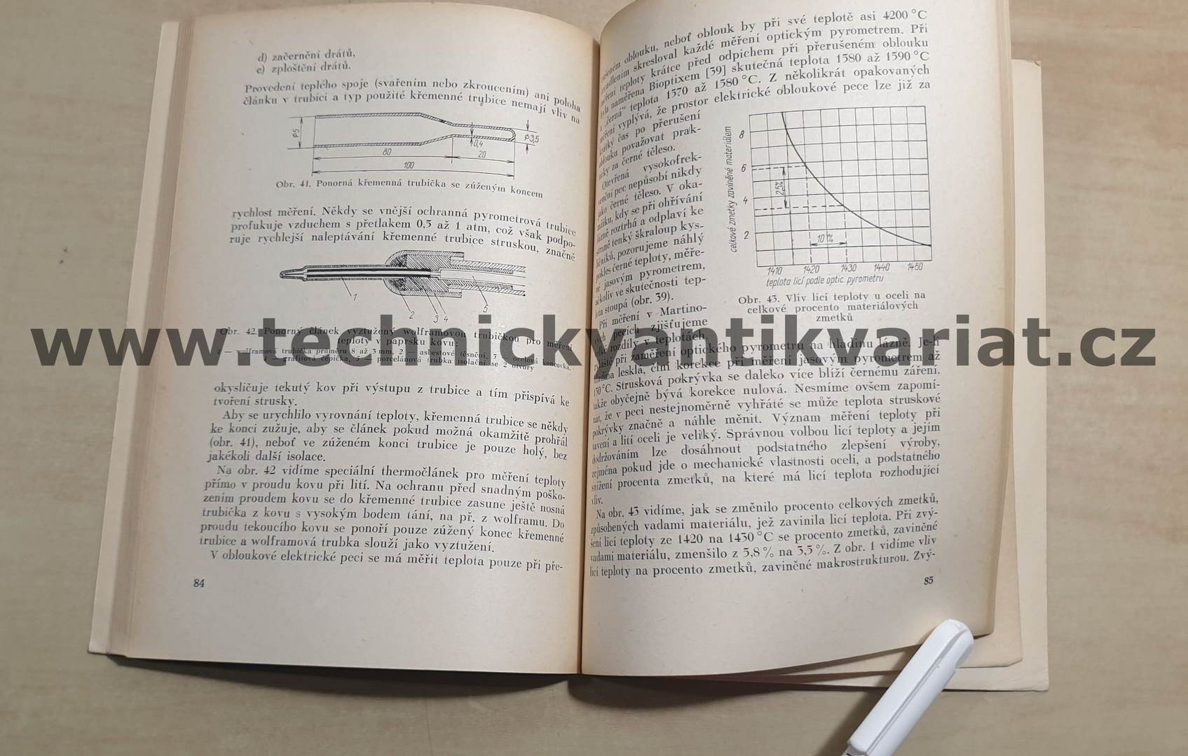 Měření teploty ve slévárnách - Václav Oliverius (1955)