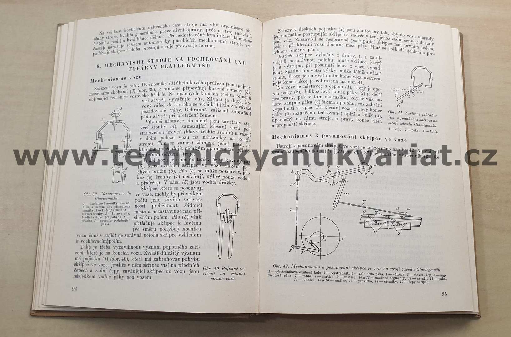 Spřádání lýkových vláken - Fiňagin, Ginzburg, Semenov (1953)