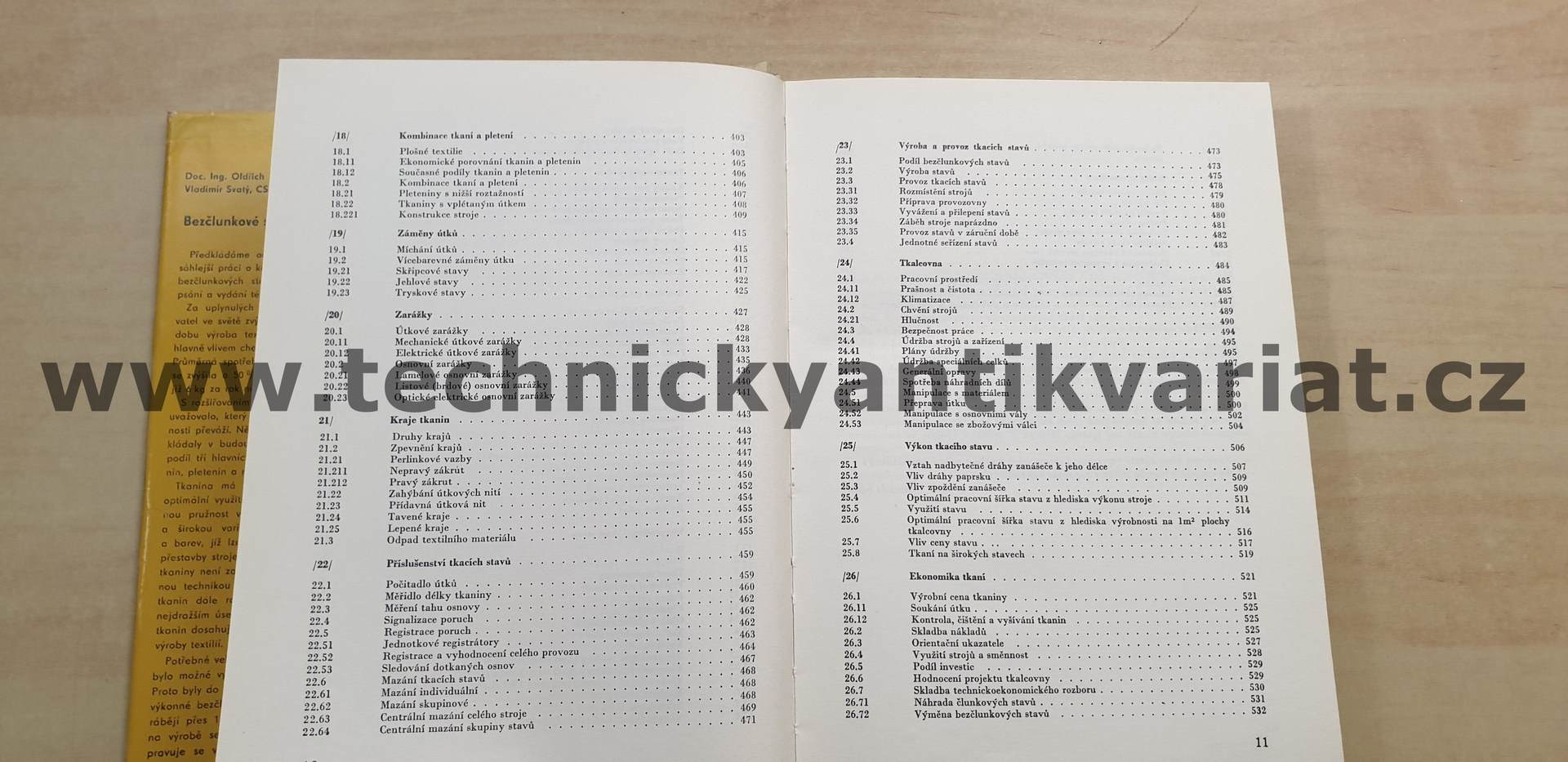 Bezčlunkové stavy - O. Talavášek, V. Svatý (1975)