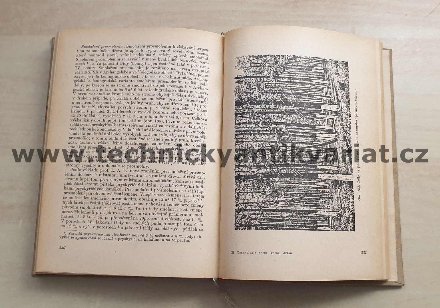 Technologie chemického zpracování dřeva - Gordon, Fefilov, Skvorgov, Atamančukov (1956)