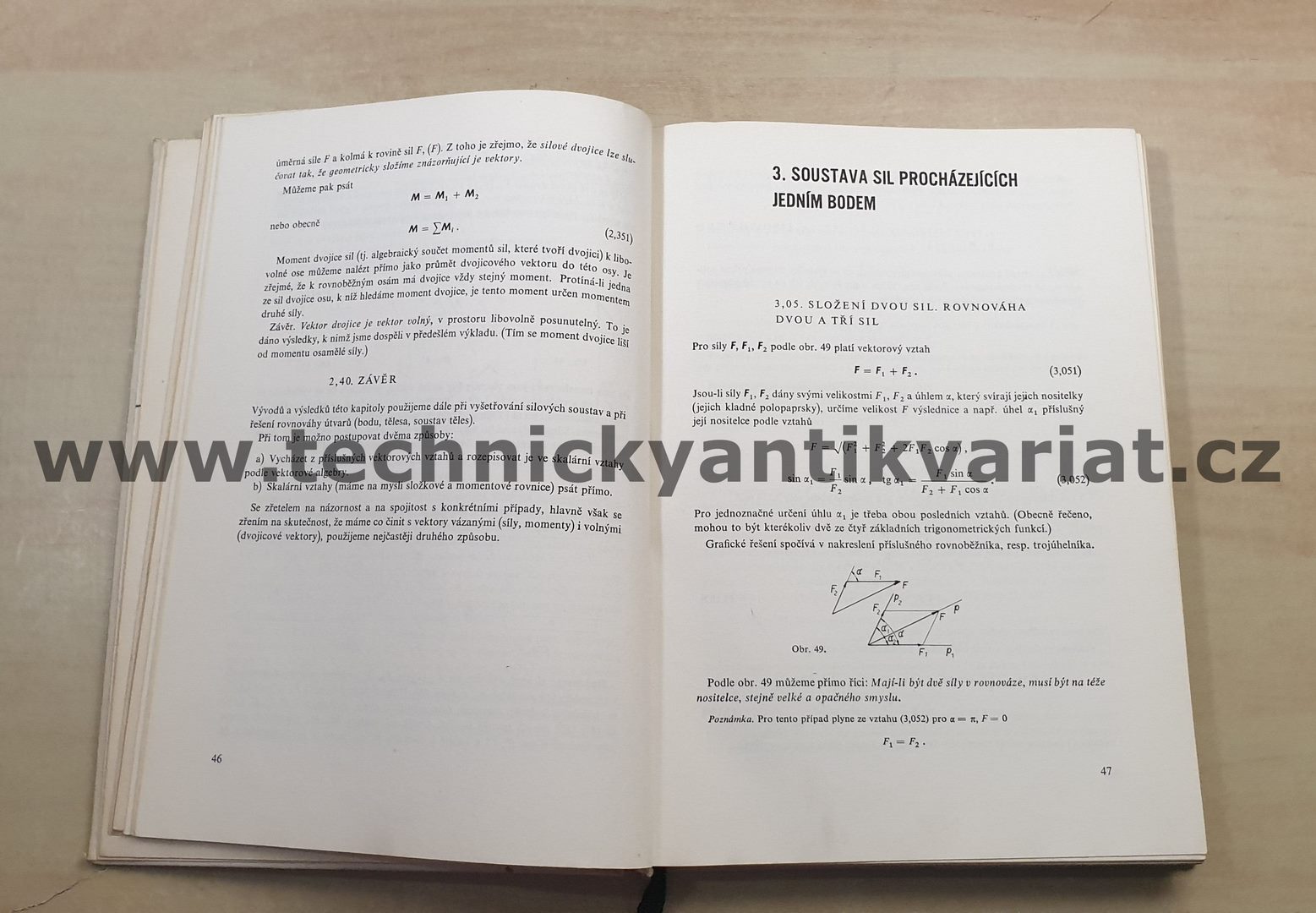 Technická mechanika - statika - Josef Šrejtr, Oldřich Brůha (1970)