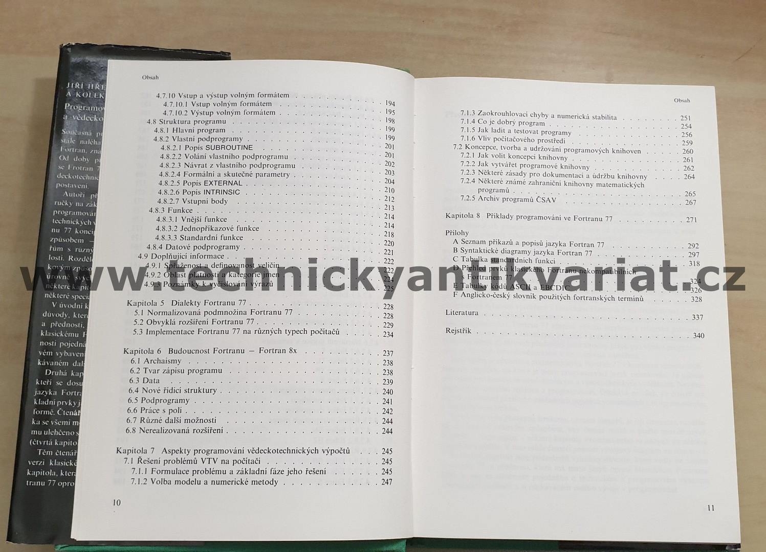 Fortran 77 - J.Hřebíček (1989)