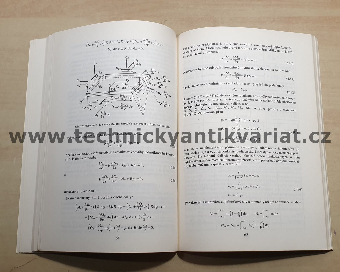 Mechanika kmitání válcových škrupín - Štefan Markuš (1982)