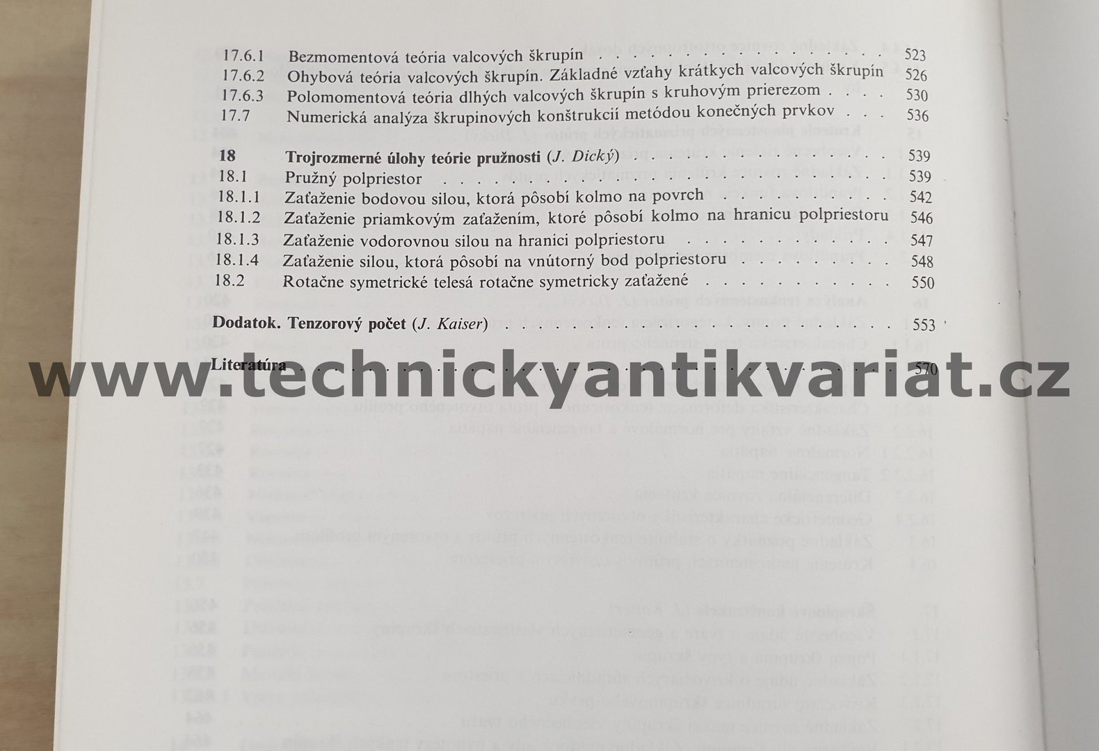 Pružnost a plasticita I. J.Kaiser, V.Složka, J.Dický, V.Jurasov (1990)