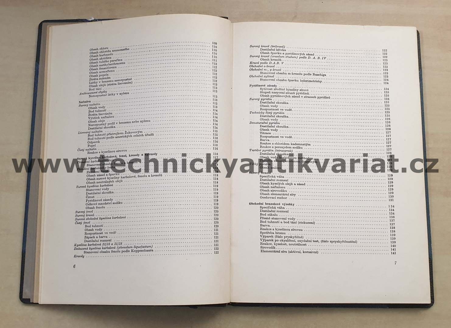 Rozbory černouhelných dehtů, benzolu a výrobků z nich - Jiří Vykoukal (1951)