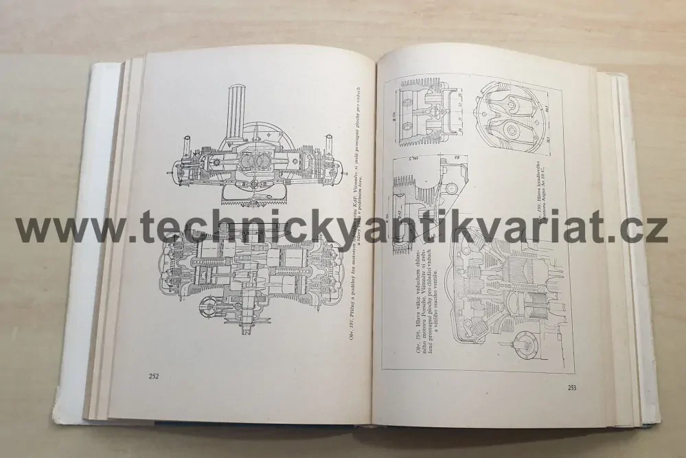 Vzduchem chlazené vozidlové motory - Julius Mackerle (1955)