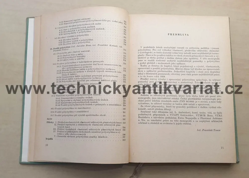 Polyetylén - František Tomis (1961)