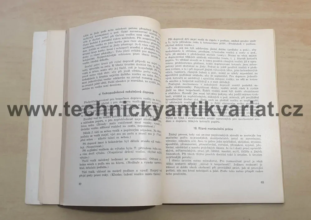 Bezpečnost práce v papírnách - Josef Petzold (1951)