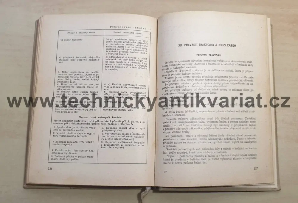 DT 54 příručka pro využití traktoru - B.P. Kašuba (1960)