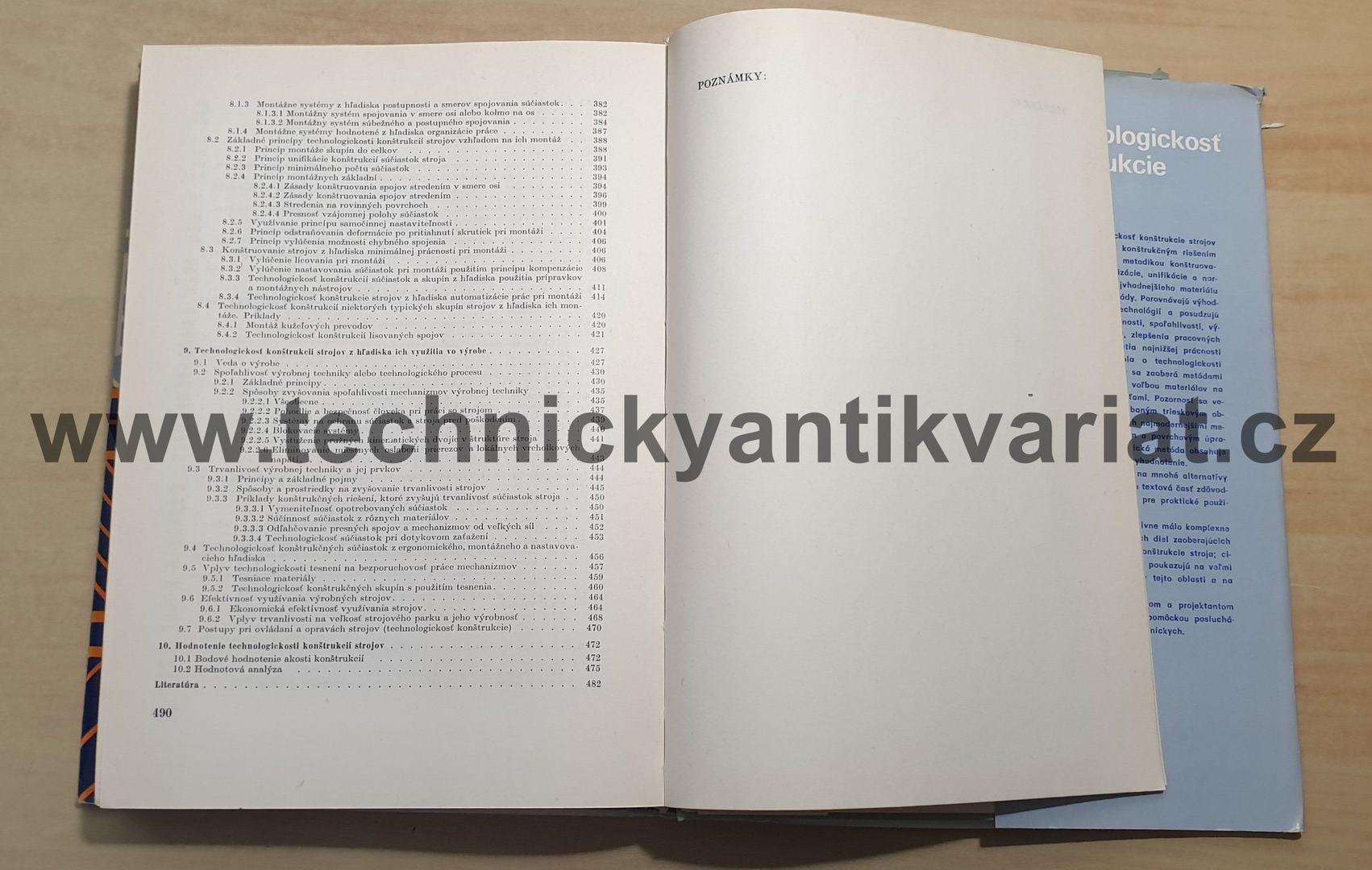 Technologickosť konštrukcie strojov - Skarbinski (1982)