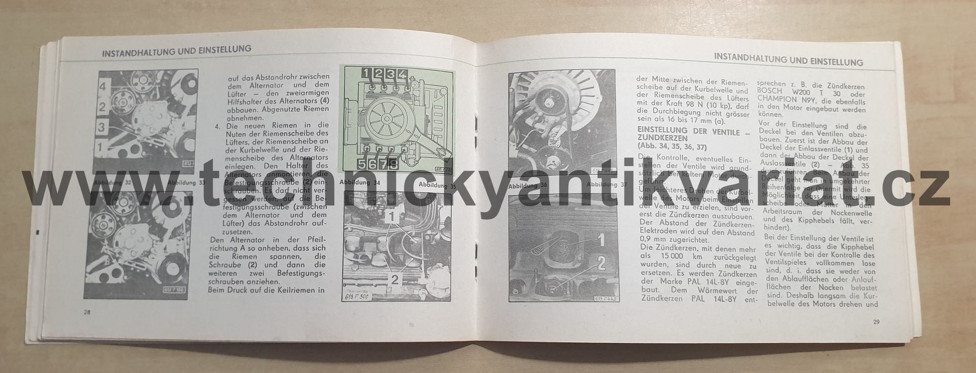 Tatra 613 - Bedienungsanleitung (1979)