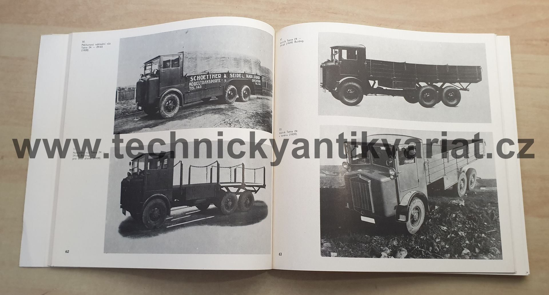 TATRA 1898-1972 nákladní automobily K. Rosenkranz (1972)