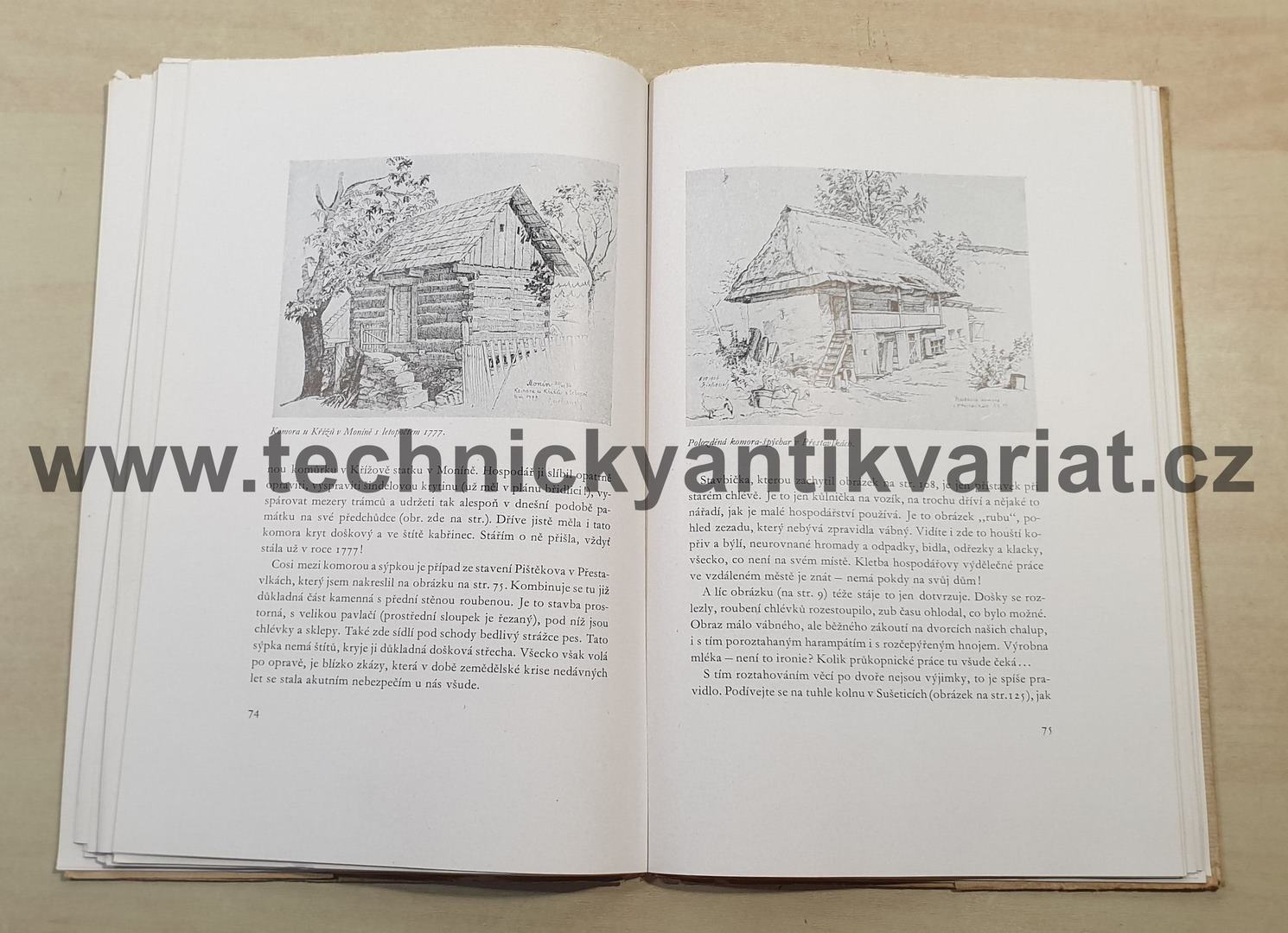 Staré jihočeské chalupy - Jaroslav Spirhanzl-Duriš (1945)