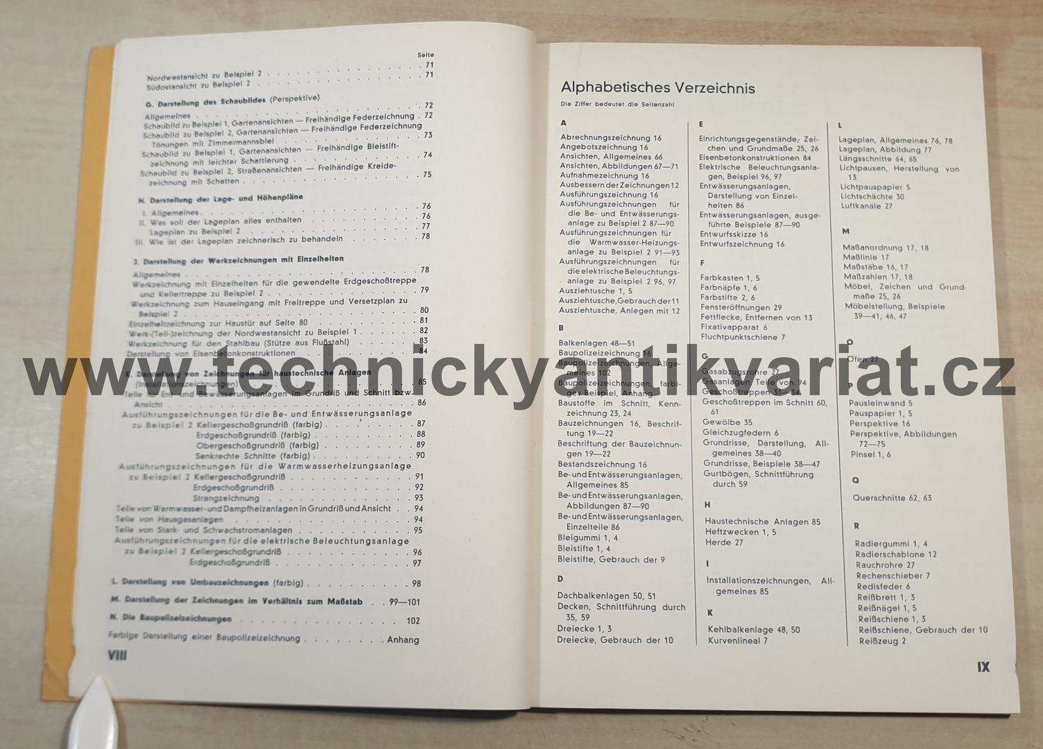 Die Darstellung von Bauzerichnungen im Hochbau - Knoll Schonemann (1940)