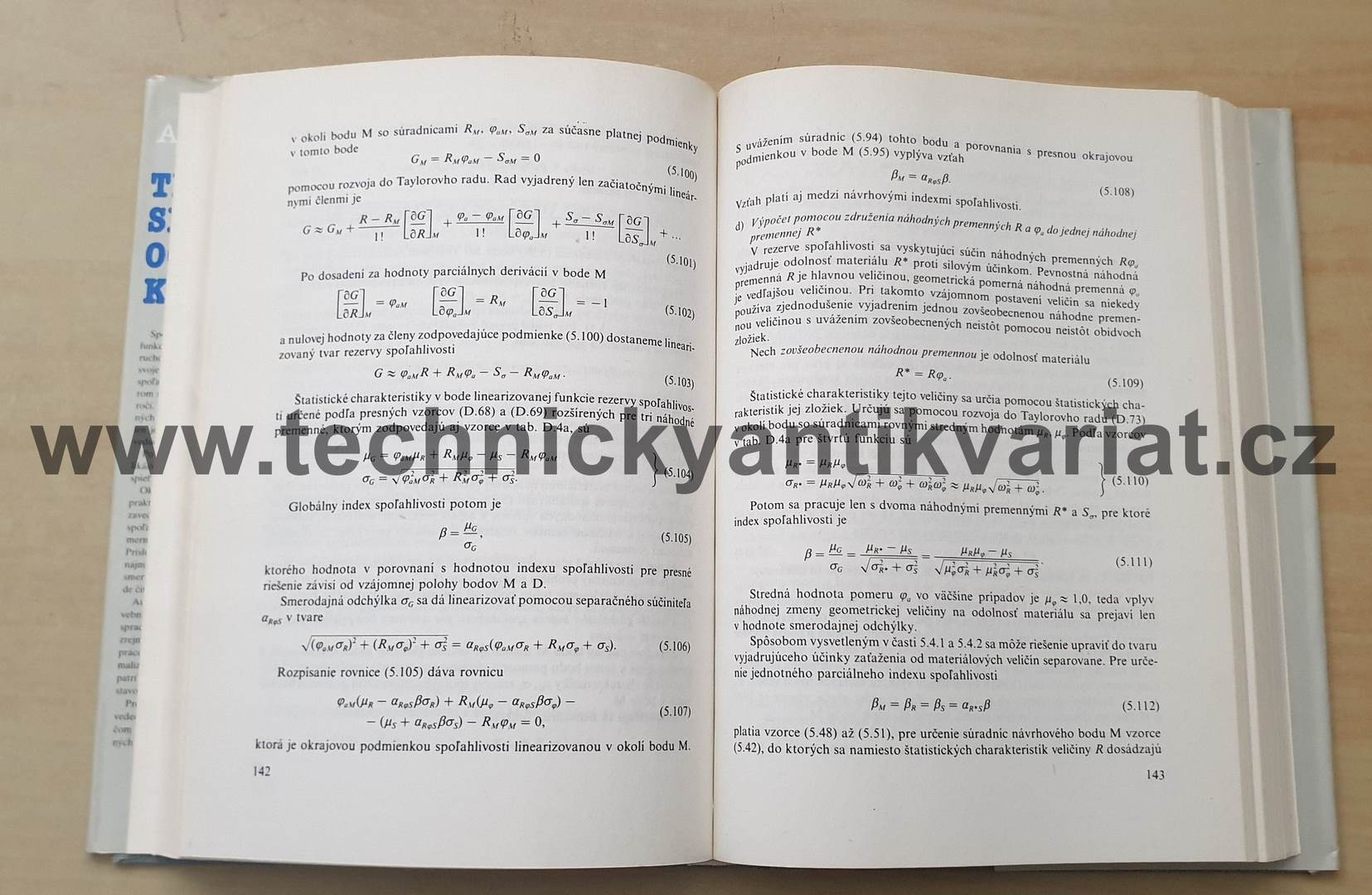 Teoria spolehlivosti ocelových konštrukcií - Augustín Mrazík (1987)