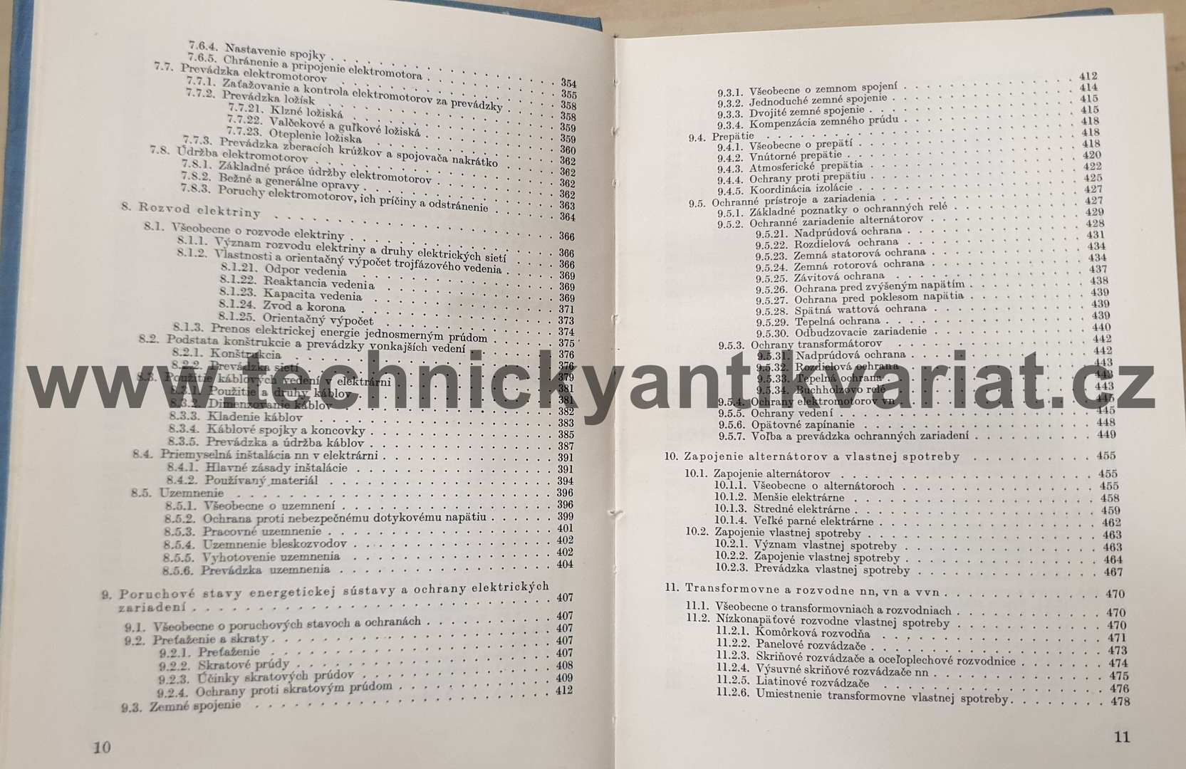 Elektrické zariadenie elektrárne - F. Gajarský (1960)