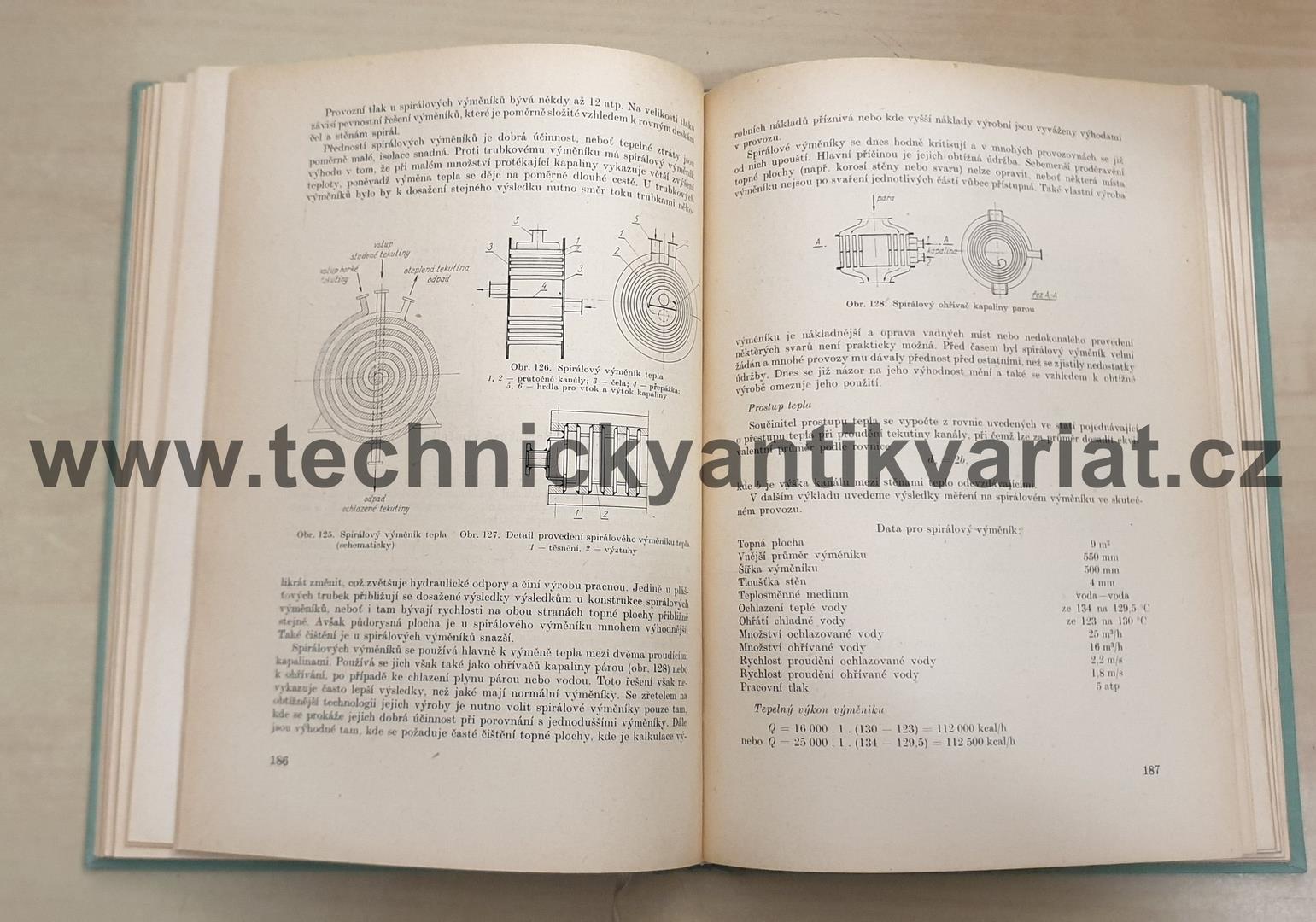 Výměna tepla v zařízení chemickém průmyslu - Balajka, Sýkora (1959)