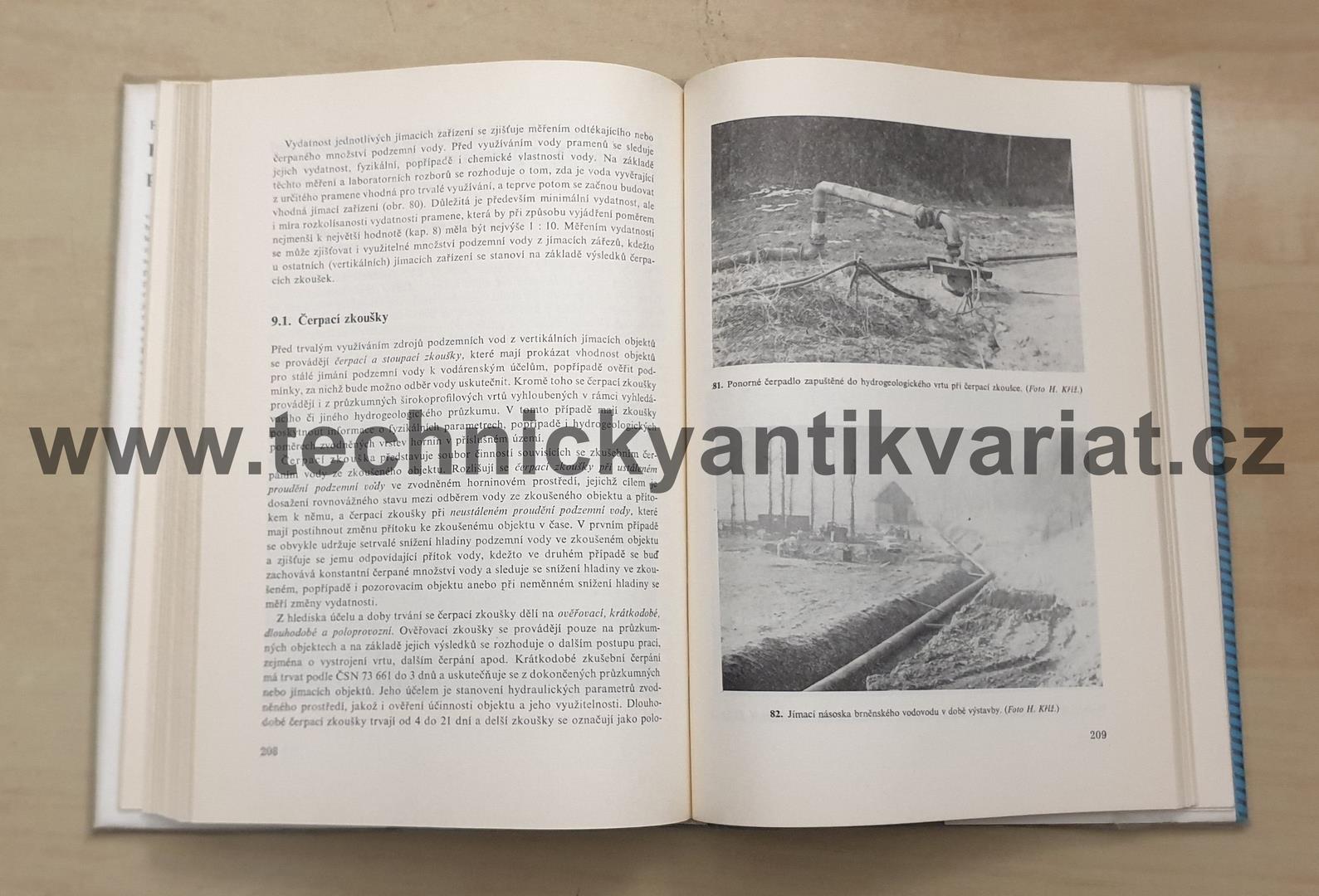 Hydrologie podzemních vod - Hubert Kříž (1983)