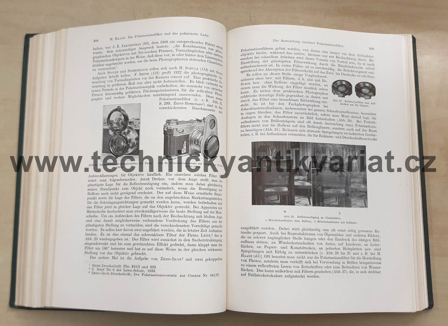 Handbuch der wissenschaftlichen und angewandten Photographie. Ergänzungswerk. Erster Band -  Kurt Michel (1943)